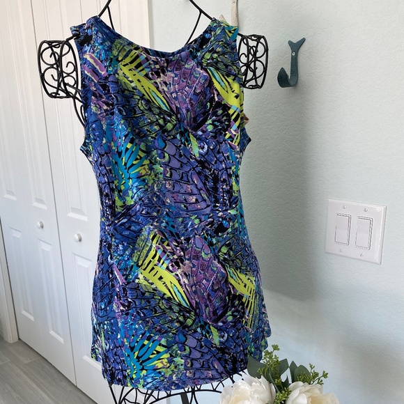 NWT Attitudes by Renee Tank Top Sz S - Picture 2 of 6